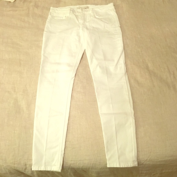 Joe's White Skinny Jeans