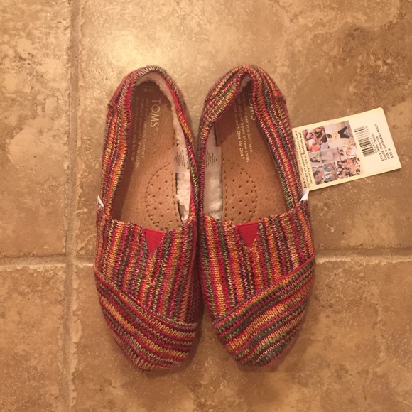 Toms- multicolored stripes