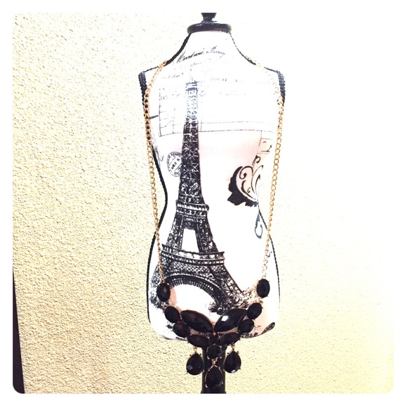 Black and Gold Necklace