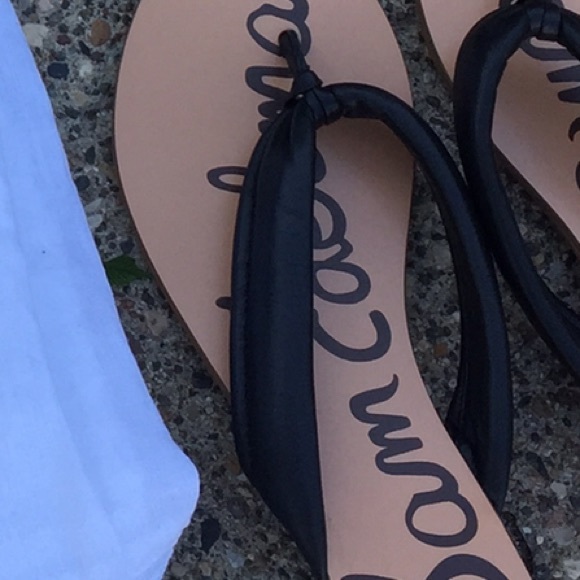 Sam Edelman black leather sandals - Picture 4 of 4