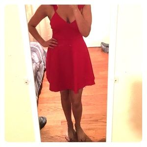 Perfect Red Holiday Party Dress