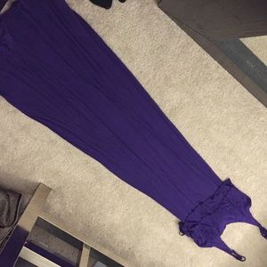 Purple Maxi Dress
