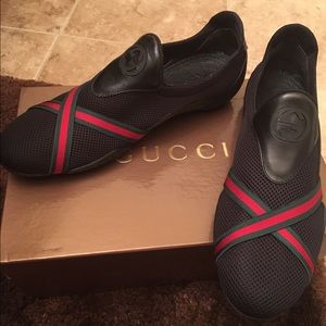 Authentic Gucci Web Sneakers