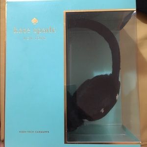 NIB Kate Spade spotty headphones earmuffs