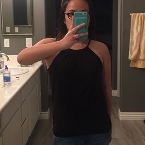 Express Small Petite black cami