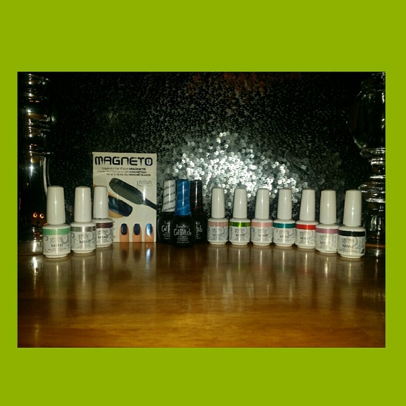 Gelish gel nails set ♡ ** SELLING AS A SET ONLY **
