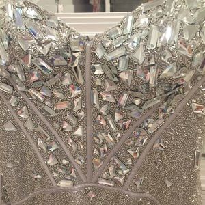 Sherri hill crystal dress