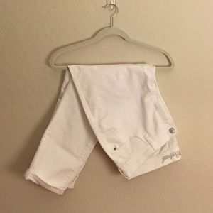 Old Navy white boyfriend jeans