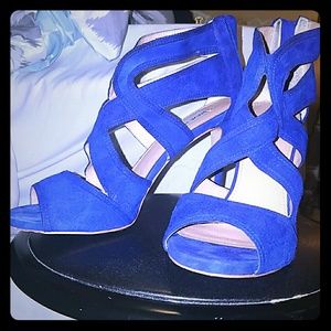 Royal blue Steve Madden heels