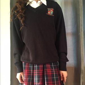School Girl Private School Uniform Set