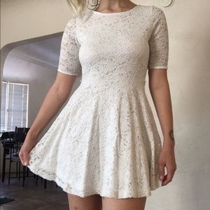 White Lace Dress