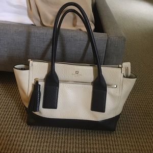 Black and creme Kate spade