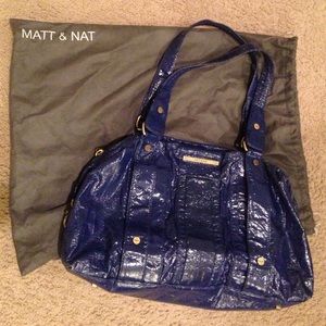 Blue Matt & Nat purse