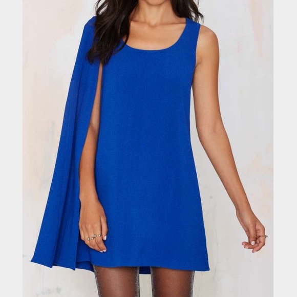Nasty Gal "Flygirl" Cape Dress - Picture 1 of 4