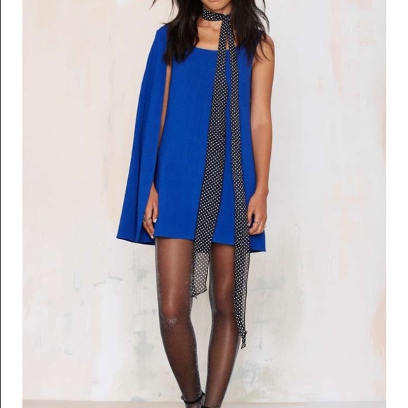 Nasty Gal "Flygirl" Cape Dress - Picture 3 of 4