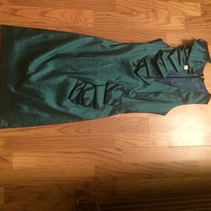 Emerald Blue Cocktail Dress