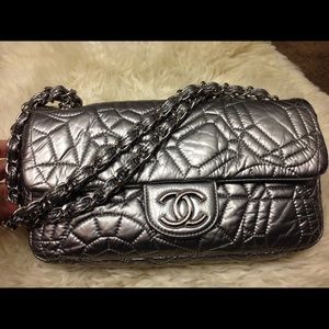Authentic Chanel flap bag