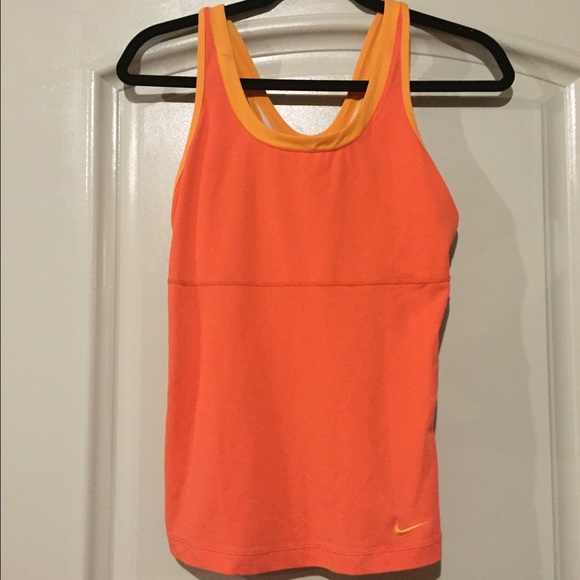 Orange Nike Tank Top!!