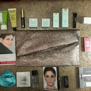Beauty Samples + Cosmetic bag
