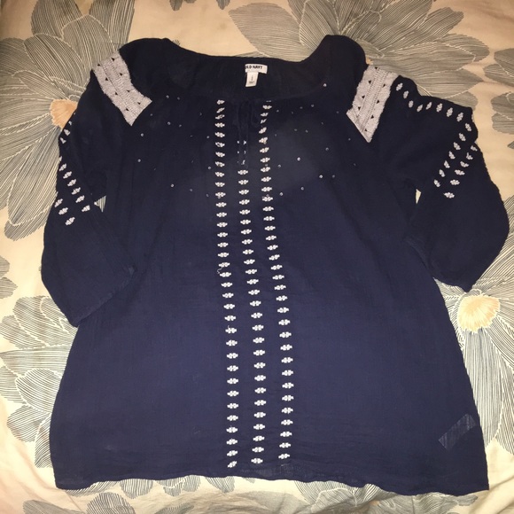 Blue blouse