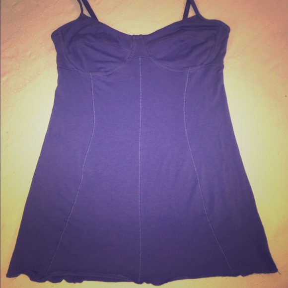 SALE•Purple signature fitted tank