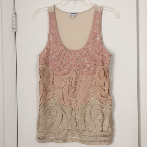 Shimmery Ombré Tank Top