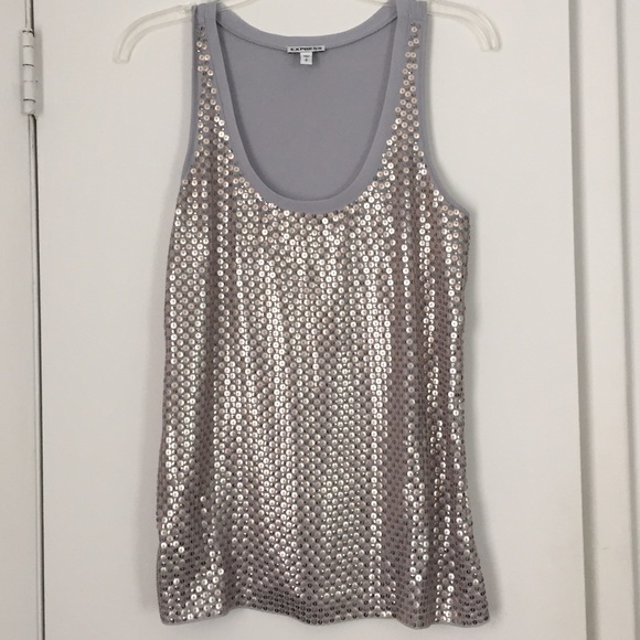 Sequined Tank Top