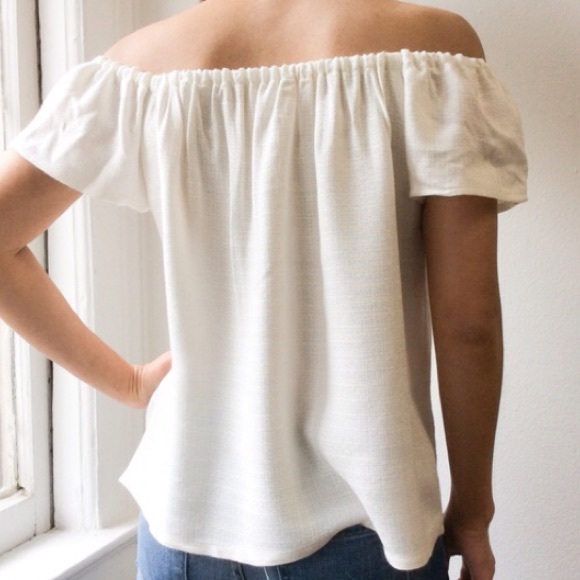 Atid Top in off-white/ivory - Picture 2 of 2