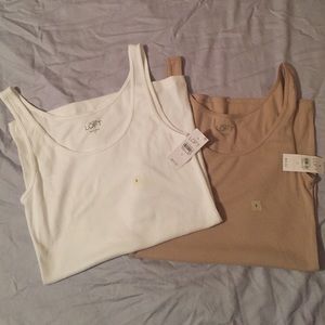 Ann Taylor Loft tanks