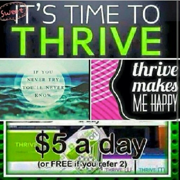 75% OFF A MONTH OF THRIVE