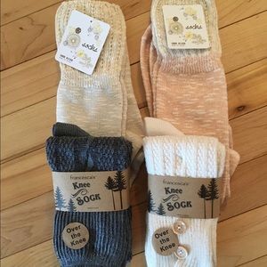 Francesca's over the knee socks