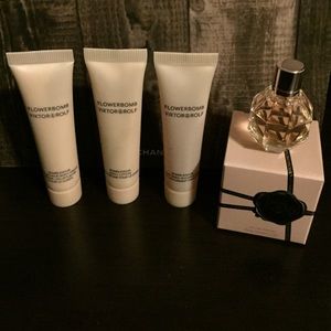 Flowerbomb Travel Set & Dior J'adore travel size