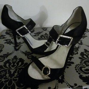 Rare black bebe heels