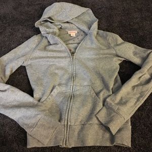 Gray Zip Up