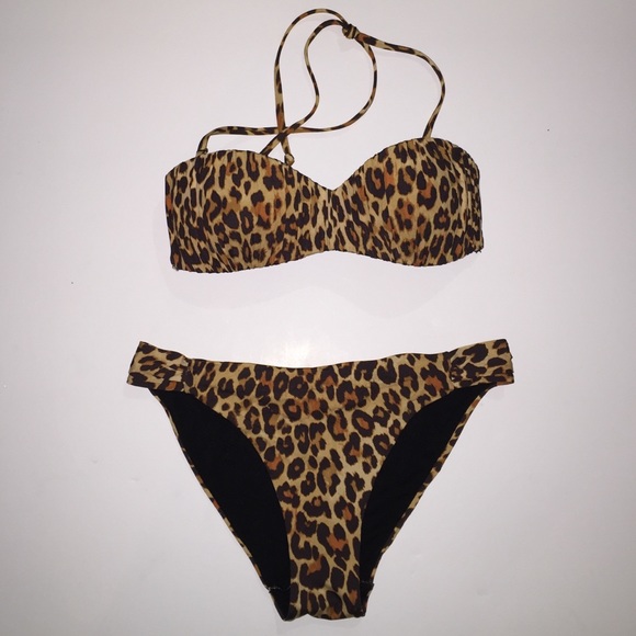 H&M Leopard Print Bikini