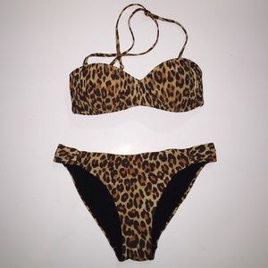 H&M Leopard Print Bikini
