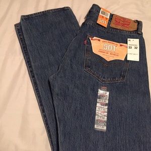 Levi's men jean's 501 Bran new
