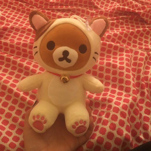 rilakkuma bear plush