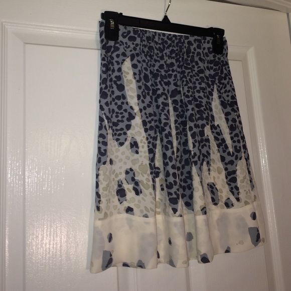 CAbi skirt. #401 Skin Print Bella. Vintage.