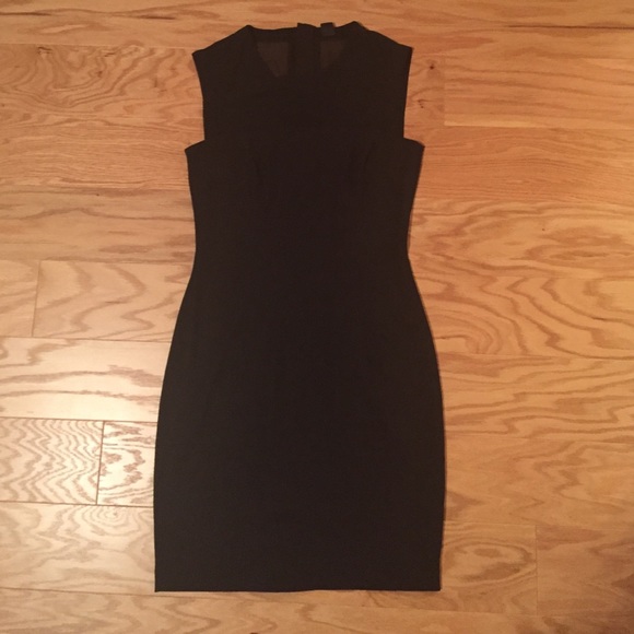 Semi formal dress with translucent top - Picture 1 of 2