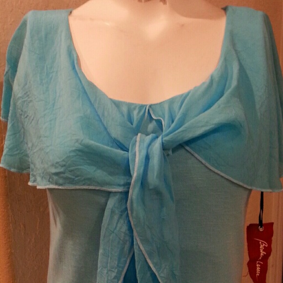 Barbara Lesser ruffle top - Picture 2 of 3