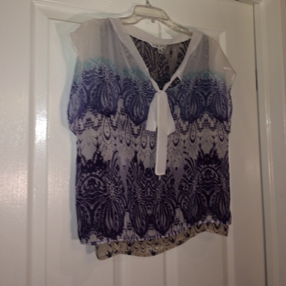 CAbi top. #238 Posh Top. Vintage.