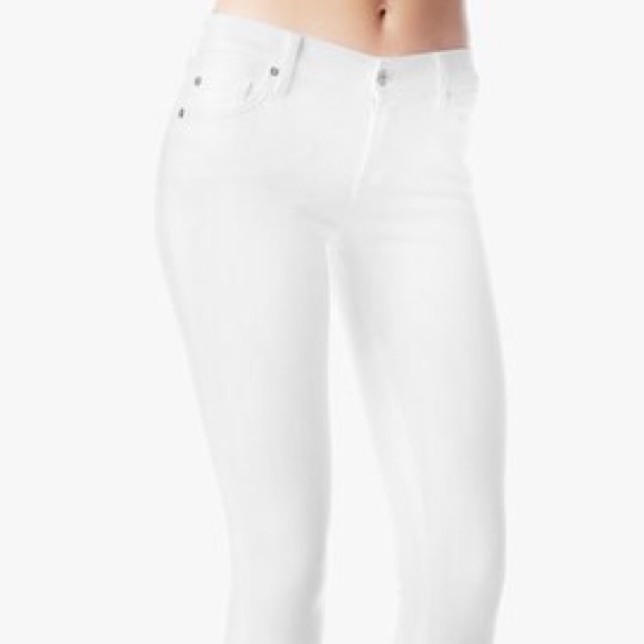 Seven for Mankind White Jeans