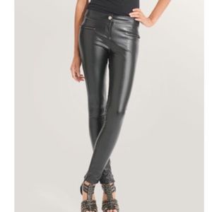 Black leather pants