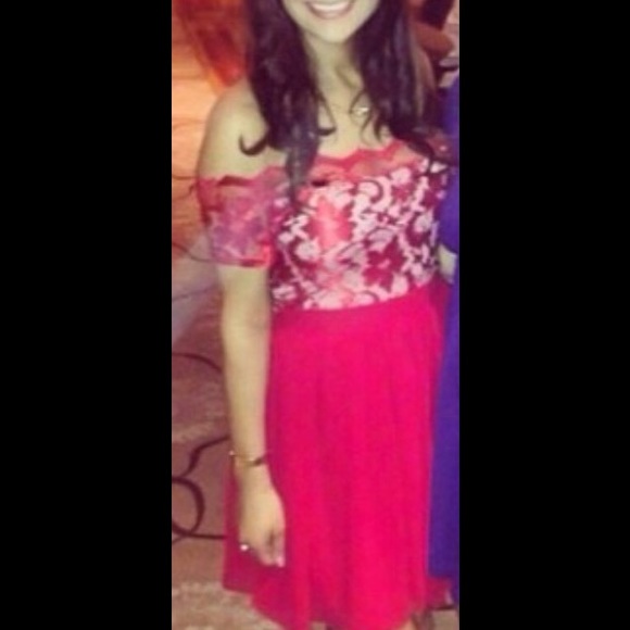 Occasion red dress - ASOS