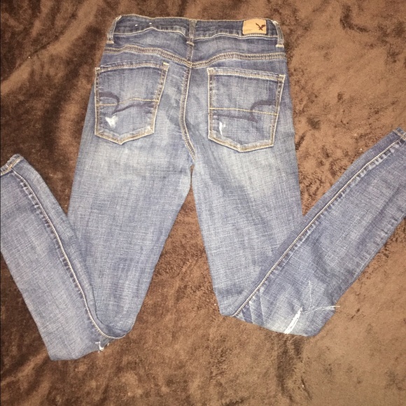 American Eagle Distressed Skinny Jeans