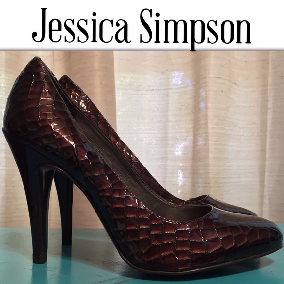 Ruby Snake Heels 7.5B
