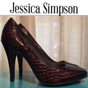 Ruby Snake Heels 7.5B