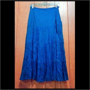 ♡SALE♡ ️hippy teal skirt🍄