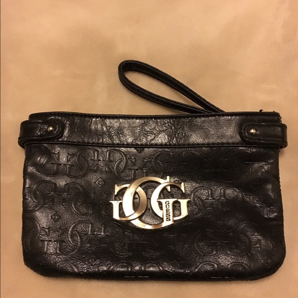 Guess Black Wristlet